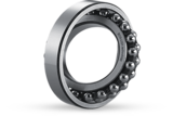 Self-aligning ball bearings